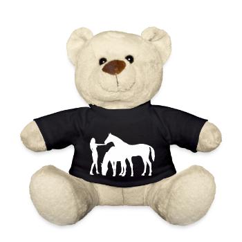Chevaux - Nounours - noir - Devant