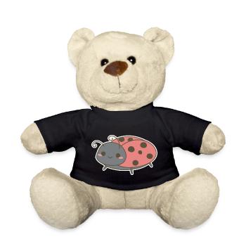 Marienkäfer - Teddy - Schwarz - Vorne