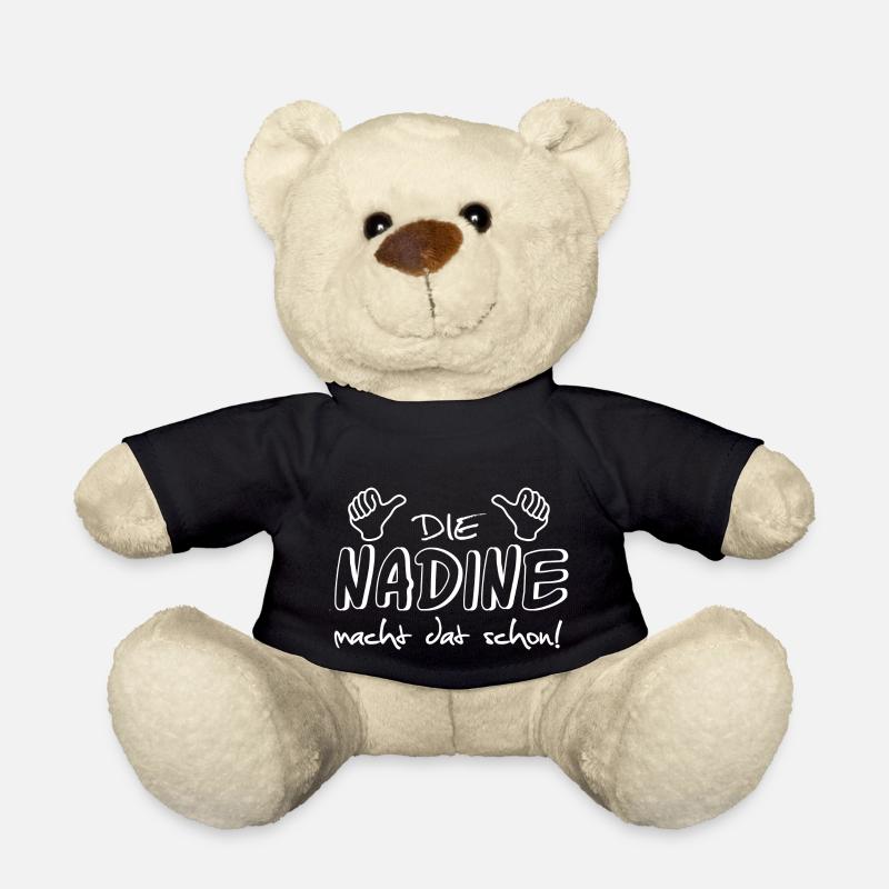 nadine - Teddy - Schwarz