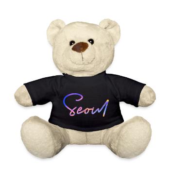 Korea Seoul - Teddy - Schwarz - Vorne