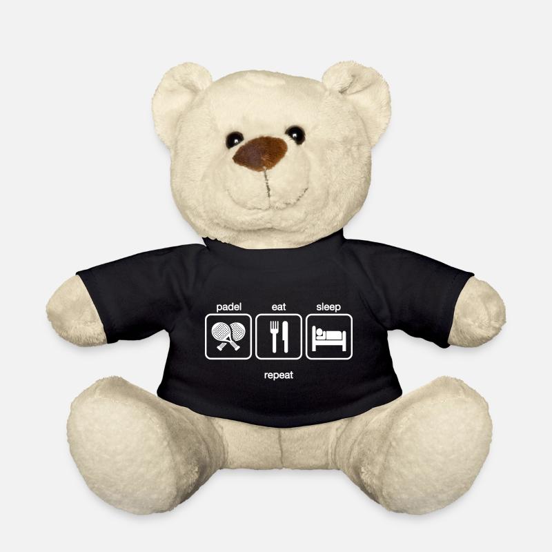 Padel Padel Paddle Paddle Espagne - Nounours - noir