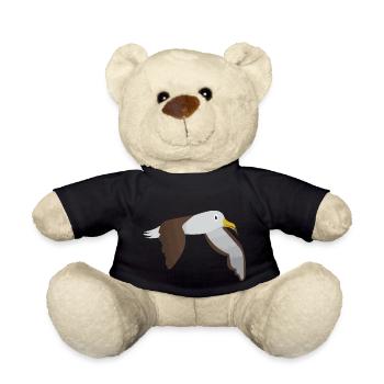 Albatross - Teddy Bear - black - Front