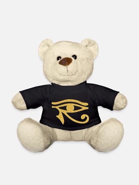 Symbole égyptien - Eye Of Horus 3 - Nounours - noir