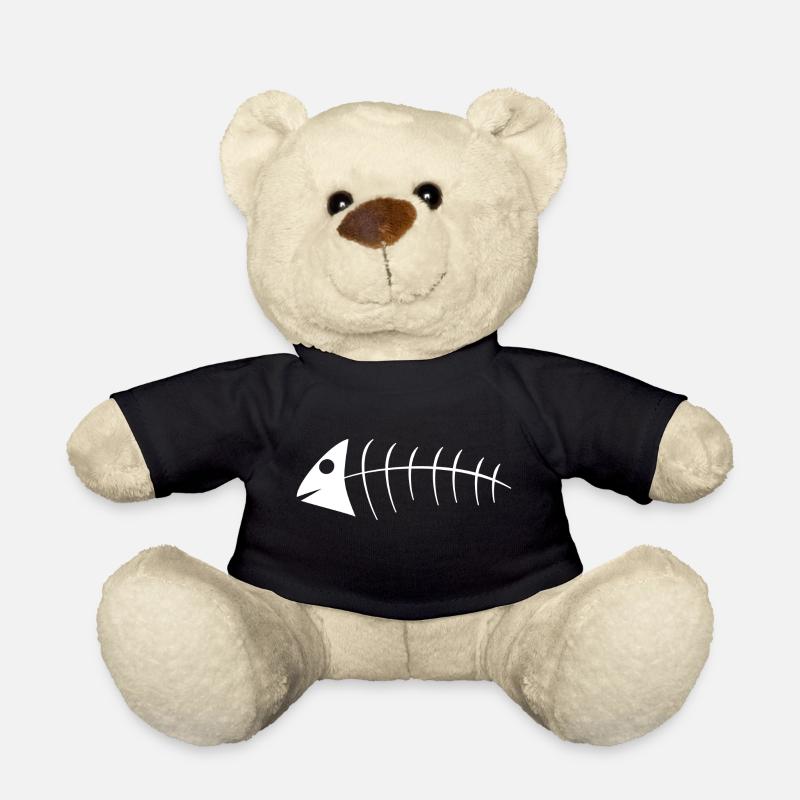 Arête de poisson - Nounours - noir