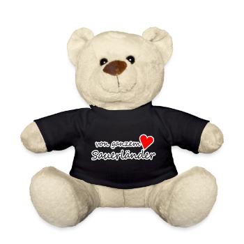 von ganzem Herzen Sauerländer - Teddy - Schwarz - Vorne