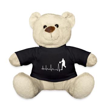 Herzschlag Basketball - Teddy - Schwarz - Vorne