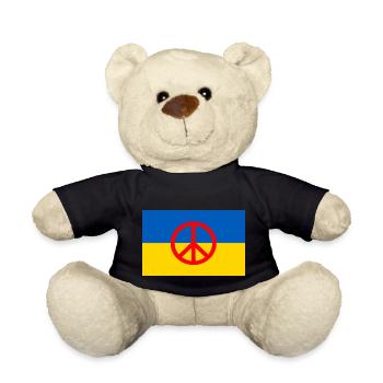 Ukraine - Nounours - noir - Devant