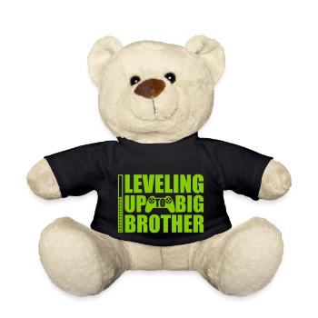 Leveling up big brother - Teddy - Schwarz - Vorne