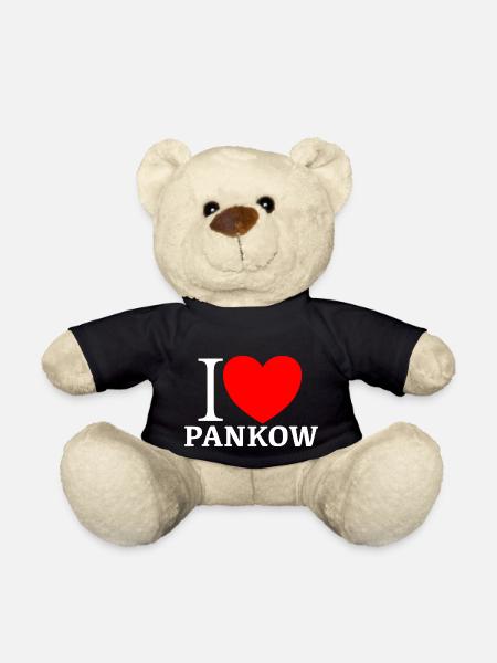 I LOVE PANKOW - Teddy - Schwarz