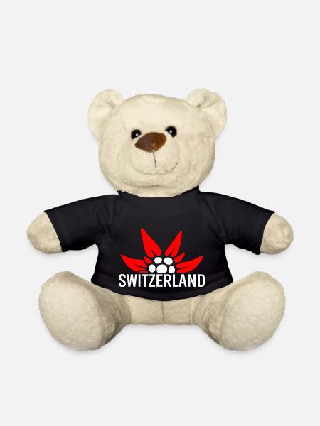 Schweizer Enzian - Teddy - Schwarz