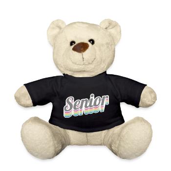 Senior - Student Class Retro Graduation Party Geschenk - Teddy - Schwarz - Vorne