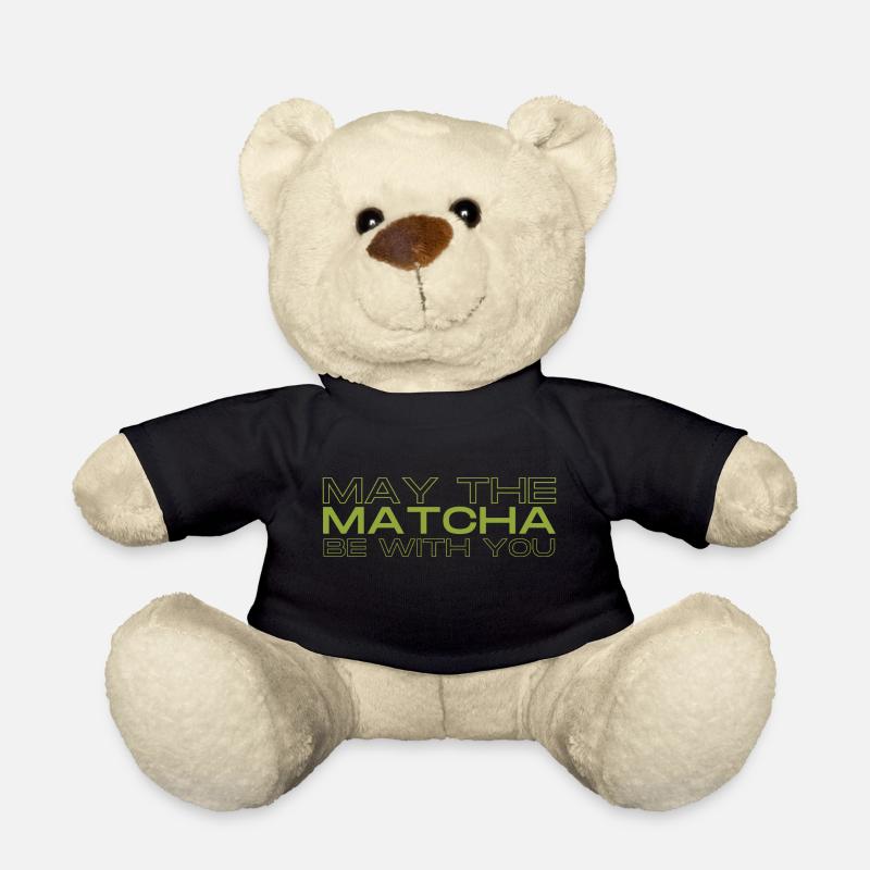 Que le matcha soit avec vous - Nounours - noir
