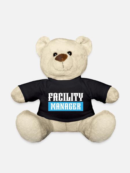 facility manager tshirt schwarz - Teddy - Schwarz