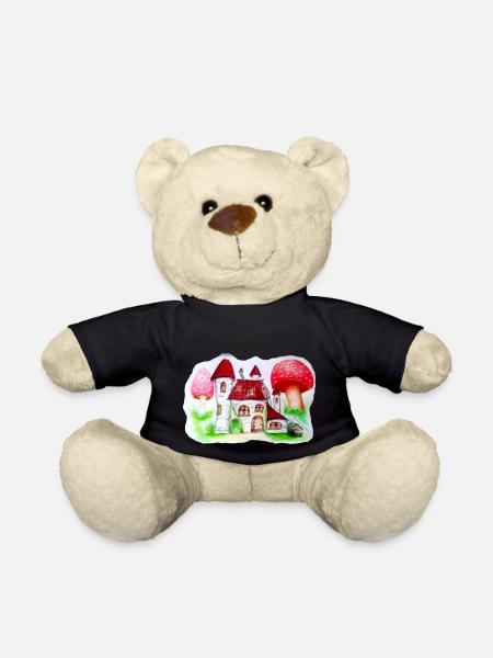 Birch castle cute kids - Teddy Bear - black
