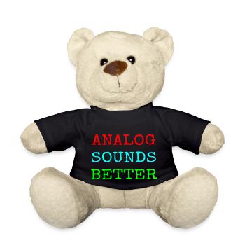 Analog Sound Better - Teddy - Schwarz - Vorne