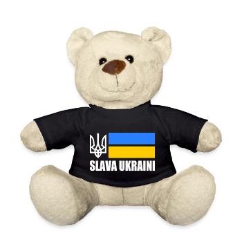 Ukraine - Nounours - noir - Devant