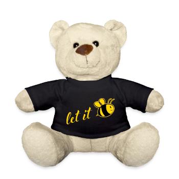 let it bee - Teddy - Schwarz - Vorne