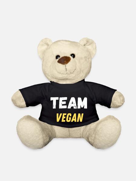 team vegan - Nounours - noir