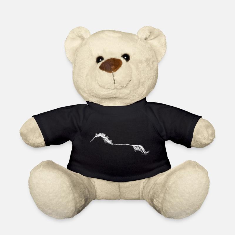 Pferd - Teddy - Schwarz