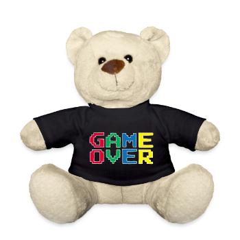 Vintage-Videospiel - Teddy - Schwarz - Vorne