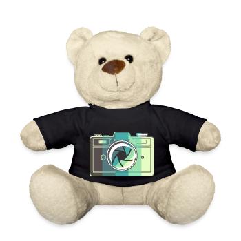 Retro-Filmkamera - Teddy - Schwarz - Vorne