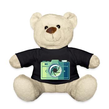 Retro-Filmkamera - Teddy - Schwarz - Vorne
