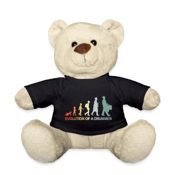 Vintage Trommelspieler Evolution - Teddy - Schwarz - Vorne