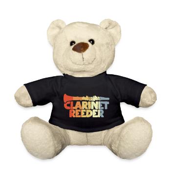Klarinetten Blatt - Teddy - Schwarz - Vorne