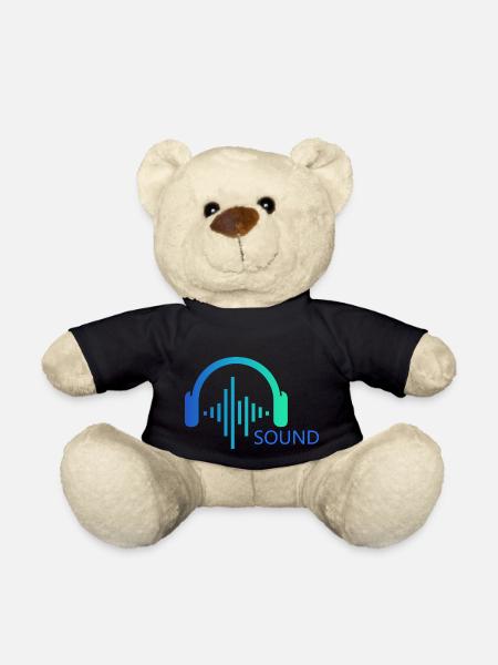 MUSIK-KLÄNGE - Teddy - Schwarz