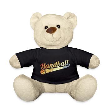 Vintage Handball - Teddy Bear - black - Front
