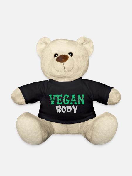 Vegan Body - Teddy - Schwarz