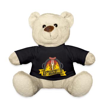 Auftragsgriller BBQ Griller Grillen - Teddy - Schwarz - Vorne