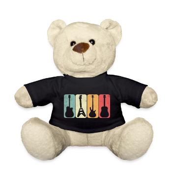Guitares - Nounours - noir - Devant