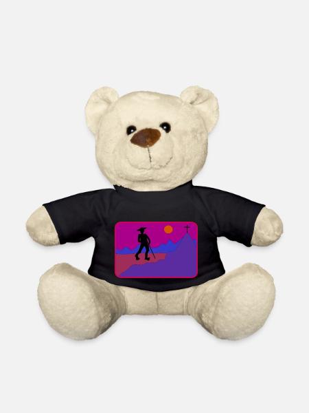 Hiking - Teddy Bear - black
