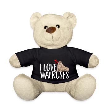 Walross - Teddy - Schwarz - Vorne