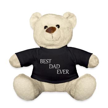 Father's Day 2026 Gift Dad Dad Best Dad Ever - Teddy Bear - black - Front