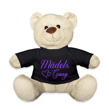 mädels gang - Teddy - Schwarz - Vorne