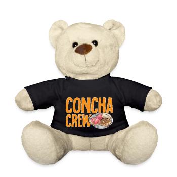 Concha Hispanique Mexicain Pan Dulce - Nounours - noir - Devant