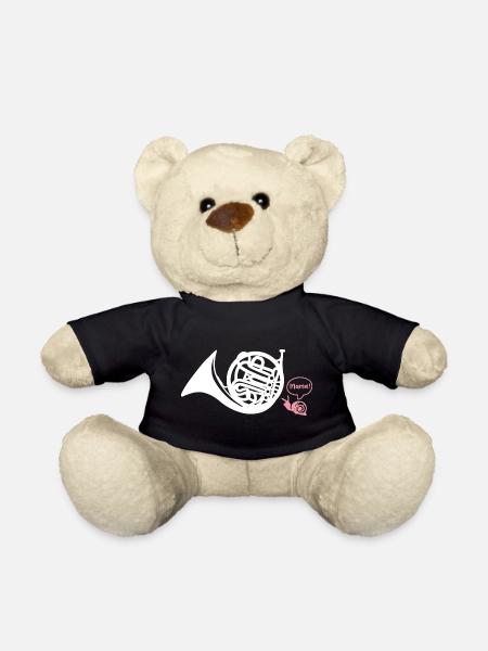 Waldhorn Hornist - Teddy - Schwarz