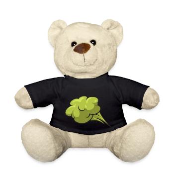 fart farting farting farting - Teddy Bear - black - Front