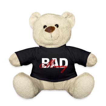 Bad Mommy - Teddy Bear - black - Front