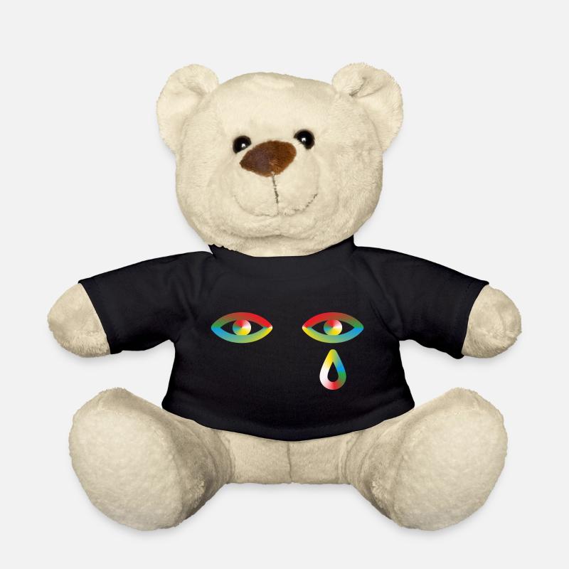 Your ignorance makes me cry - Teddy Bear - black