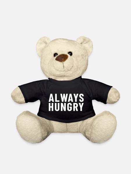 Immer hungrig - Teddy - Schwarz