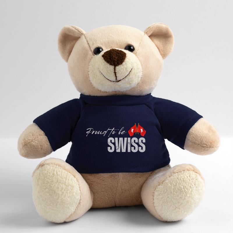 Stolzer Schweizer, ich liebe die Schweiz Teddy