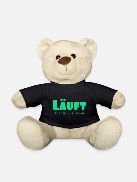 Läuft - Teddy - Schwarz