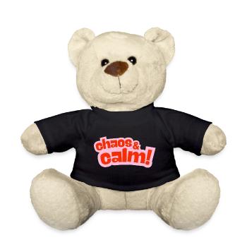 Chaos & Calme : Design de contraste - Nounours - noir - Devant