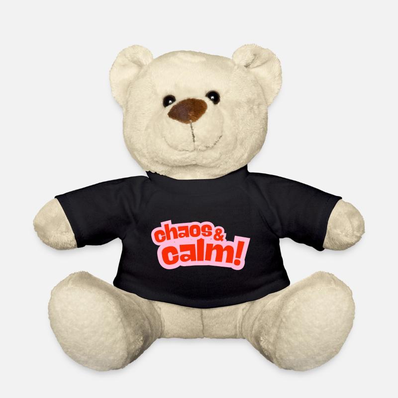 Chaos & Calm Kontrastdesign - Teddy - Schwarz