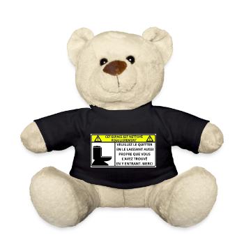 Raum - Teddy - Schwarz - Vorne