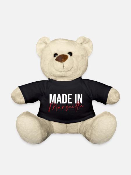 Made in Marseille - Teddy Bear - black