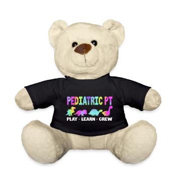 Physio Physiotherapy Physiotherapist - Teddy Bear - black - Front
